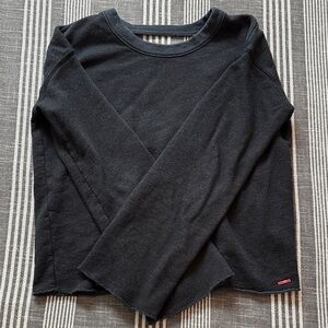 Black Long Sleeve Sweatshirt